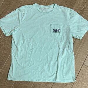 Vineyard Vines Men's Light Green Short Sleeve Tee